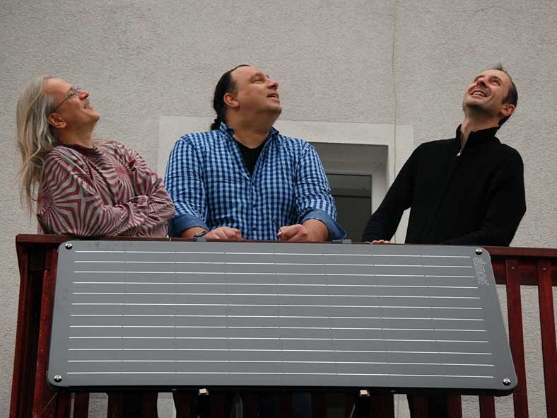 Wir warten auf Sonnenstrom... © Sigrid Scharf