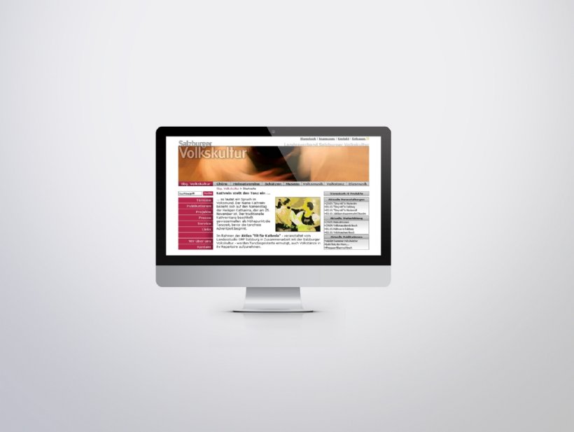 PROJEKTE Salzburger Volkskultur &copy; interact!multimedia