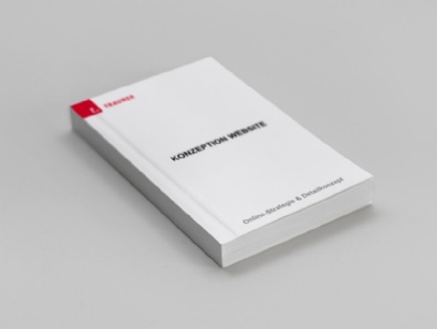 Konzeption der Website "Trauner Verlag"