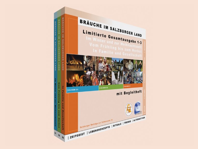 Dreiteilige CD-ROM Bräuche im Salzburger Land
