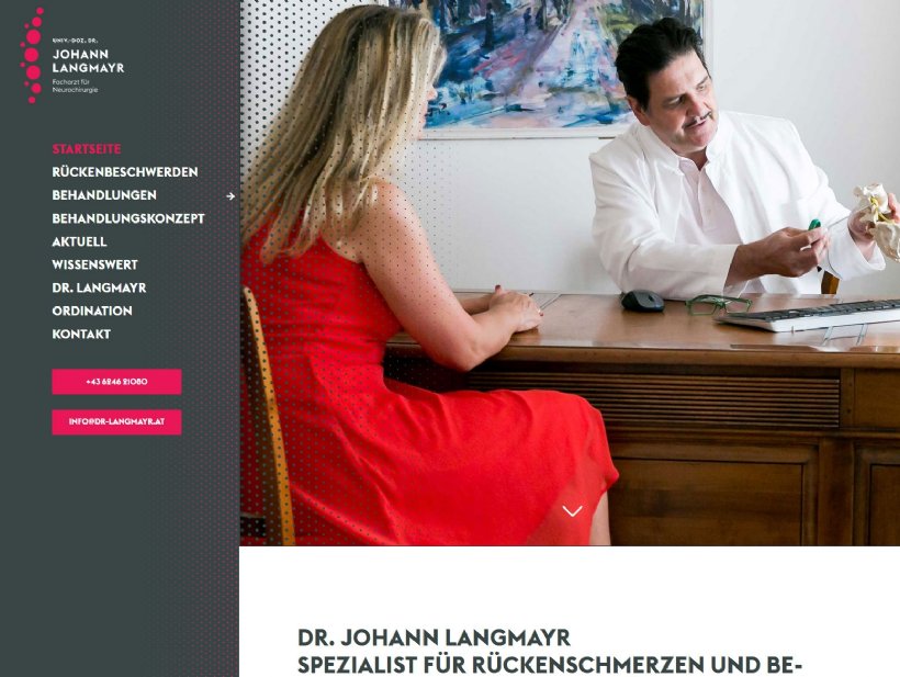 Dr-Langmayr.at Startseite