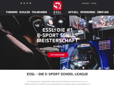 Website E-Sport School-League