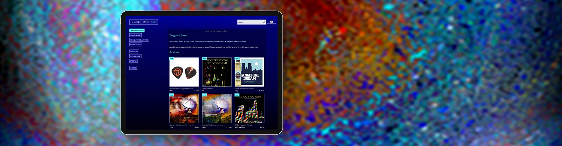 Online- & Downloadshop<br />Eastgate Music & Arts