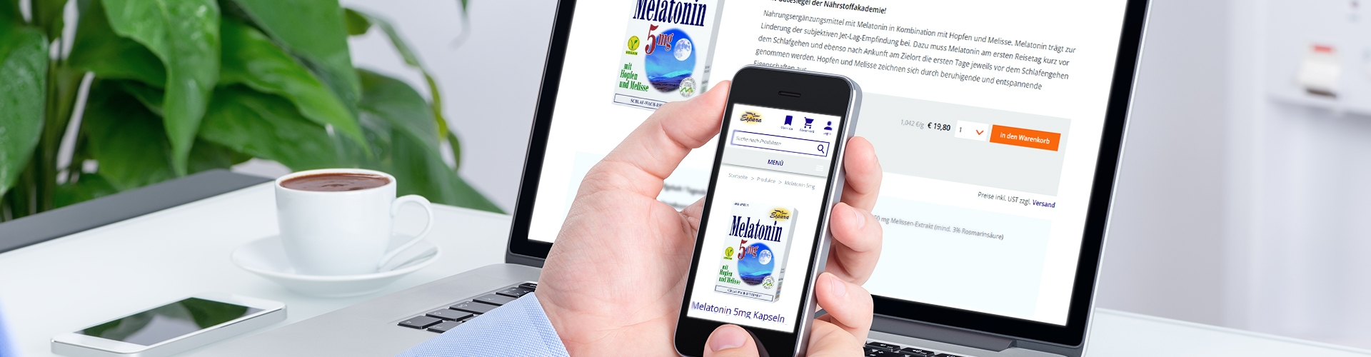 Onlineshop Espara<br />Nahrungsergänzungsmittel