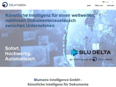 Website-Relaunch Blumatix Intelligence GmbH