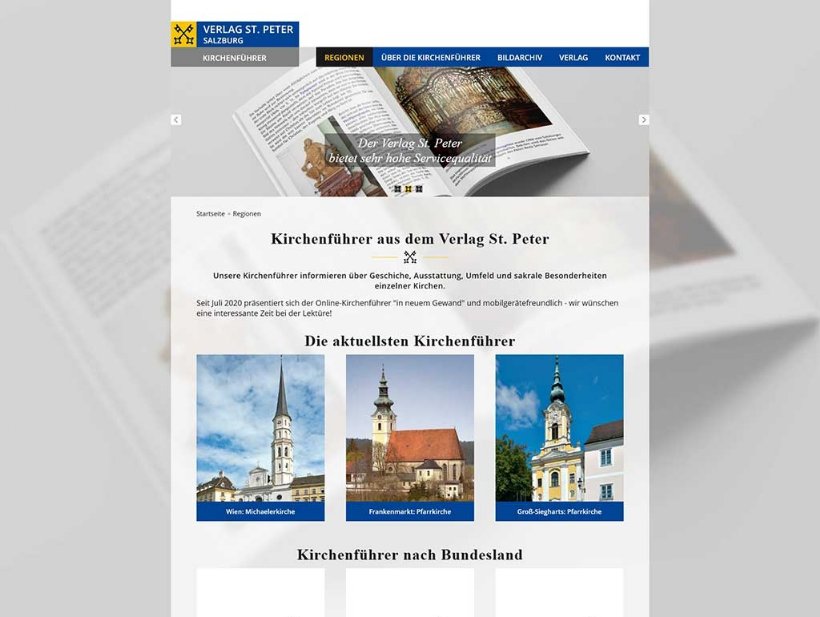 Projekt 0926 Kirchenführer St. Peter verlag © interact