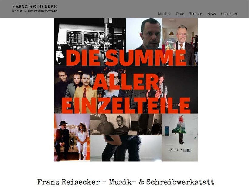 Website Franz Reisecker