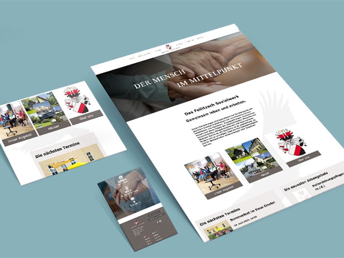 Secreenshots der Feilitzsch-Website auf diversen Geräten